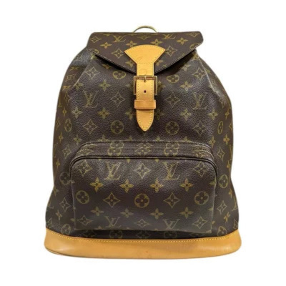 Louis Vuitton Montsouris Monogram Backpack Daypack Canvas